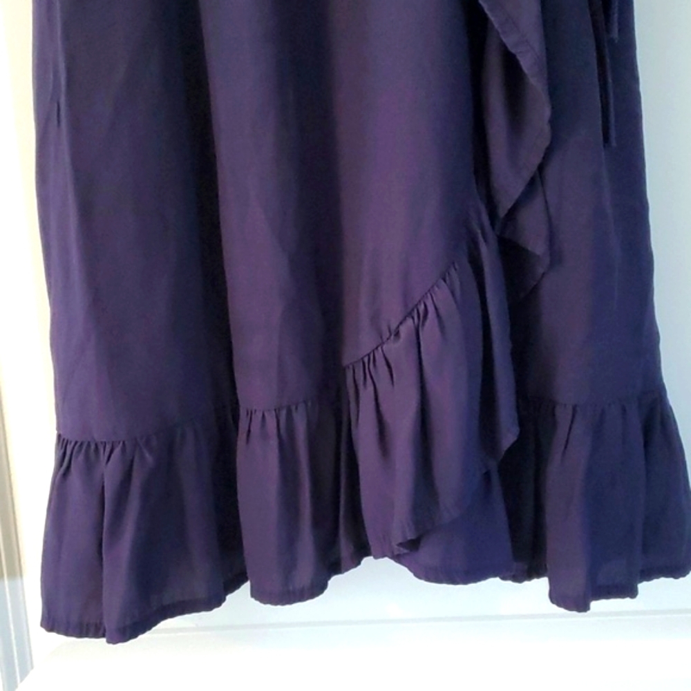 Altar'd State Wrap Dress With Ruffled Hem - Picture 6 of 9